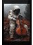 Keman Çalan Astronot Kanvas Tablo 2