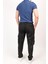 Erkek Kargo Cep Yandan Cepli Beli Lastikli Regular Fit Pantolon 2