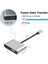 Macbook Pro Air Uyumlu Type-C 4in1 Dönüştürücü Çoklayıcı USB / VGA / Hdmı 4K / Type-C 87W Pd 4