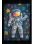 Tebeşir Astronot Kanvas Tablo 2