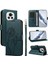 Kart Yuvaları ve Bilek Kayışı ile Honor Magic 6 Flip Case ile Uyumlu (Yurt Dışından) 1