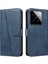 Xiaomi 14 Için Kılıf Manyetik Kapatma Kart Yuvaları ve Destek Standı Darbeye Dayanıklı Pu Deri Kılıf (Yurt Dışından) 1
