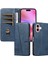iPhone 16 Için Kılıf Manyetik Kapatma Kart Yuvaları ve Destek Standı Darbeye Dayanıklı Pu Deri Kılıf (Yurt Dışından) 1