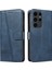 Samsung Galaxy S23 Ultra Için Kılıf Manyetik Kapatma Kart Yuvaları ve Destek Standı Darbeye Dayanıklı Pu Deri Kılıf (Yurt Dışından) 1