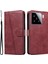 Xiaomi 15 Için Kılıf Manyetik Kapatma Kart Yuvaları ve Destek Standı Darbeye Dayanıklı Pu Deri Kılıf (Yurt Dışından) 1