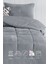 Luis Comfort Set Çift Kişilik (195X215 Cm) Gri 2