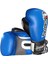 Mavi Hakiki Deri Muay Thai ve Kick Boks Eldiveni 4