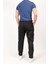Erkek Kargo Cep Yandan Cepli Regular Fit Paçası Lastikli Pantolon 2