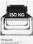 Songmıcs Katlanır Şezlong 193 x 53 x 29 cm Maksimum Yük 150 kg Güneş Korumalı Baş Desteği ve Bahçe Havuz Teras Için Ayarlanabilir Sırt Desteği Koyu Gri GCB19UV1 4