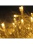 10 Metre 100 Ledli 8 Fonksiyonlu Dekoratif Lambader Sarı Lamba (5047) 3