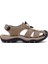 Erkek Bej Deri Outdoor Sandalet 25SFD695914 1