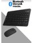 Tablet ve Telefonlar Için Uyumlu Bluetooth Klavye ve Mouse 4