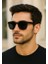 Sade Detaylı Şık Stil Tasarım Unisex Güneş Gözlüğü Uv 400 Korumalı Polarize Çerçeve Siyah Sade Detaylı Şık Stil Tasarım Unisex Güneş Gözlüğü 1