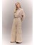 Coool Basic Düz Wide Leg Geniş Bol Paça Pantolon Gabardin Kumaş Kargo Cepli C3890AX24SP 4