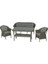 Flexy 861 Rattan Orkide 3lü Takım 1