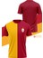 Orijinal Lisanslı 5 Yıldızlı Sarı Kırmızı Erkek T-Shirt 1