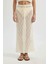 Regular Fit Ajurlu Triko Maxi Plaj Eteği-Fall in Love B6888AX24SM 4