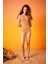 Regular Fit Simli Kumaş İnce Askılı Mayo-Fall in Love A8765AX24SM 2