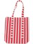 Peppythings Kırmızı Lily 3'li Set (Bez Çanta - 3'lü Kese - Makyaj Çantası) 3