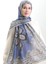 Karaca Desenli Cotton Şal 82002-11 Vizon Mor 1