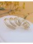 Gold Kıvrımlı Cuff Küpe 2