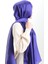 Karaca Jakarlı Şal 81097-07 Lila 3