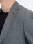 Antrasit Düz Regular Fit Yün Karışımlı Ceket 5