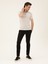Erkek Siyah Slim Fit Beli Bağcıklı Pantolon 50293848-VR046 3