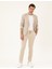 Erkek Bej Slim Fit Beli Bağcıklı Pantolon 50293848-VR011 3