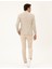 Erkek Bej Slim Fit Beli Bağcıklı Pantolon 50293848-VR011 4
