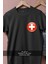 Oversize Isviçre Switzerland Cep Tasarımlı Unisex T-Shirt 2