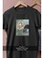 Oversize Kömür Madencisi Tasarımlı Unisex T-Shirt 2