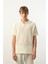 Polo Yaka Dokulu Erkek T-Shirt 1