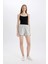 Regular Fit Beli Lastikli Basic Düz Şort Z5071AZ24SM 2