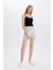 Regular Fit Beli Lastikli Basic Düz Şort Z5071AZ24SM 3