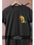 Oversize Iron Maiden Icon Cep Tasarımlı Unisex T-Shirt 2