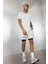 Erkek Gri DeFactoFit Slim Fit Dar Kesim Fermuarlı Telefon Cepli Taytlı Şort Z2147AZ24AU 3