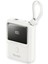 H21 10000 Mh Pd 20W ve USB 22.5W Fast Hızlı Şarj Dahili Type C ve Lightning Kablolu Dünya Standartlarına Uygun Polymer Batarya Birebir Amper LCD Göstergeli Powerbank 1