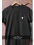 Oversize Sasuke Uchiha Kakashi Hatake Cep Tasarımlı Unisex T-Shirt 2