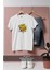Oversize Punk Rock Holiday Tasarımlı Unisex T-Shirt 1