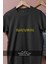 Oversize Yellow Line Iron Maiden Tasarımlı Unisex T-Shirt 2