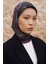 Mor Ed Scarf Glaze Chain Desen Eşarp 3