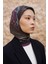 Mor Ed Scarf Glaze Chain Desen Eşarp 5