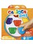 Teddy Bebek Crayons 6'lı Boya, +1 Yaş, Yıkanabilir, Çok Renkli 1