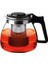 Home Isıya Dayanıklı Borosilikat Cam Demlik, Kendinden Süzgeçli, Şık Tasarım (900 Ml) 3