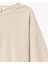 Yeni Sezon Modal Kumaş Bisiklet Yaka Uzun Kollu Basic Sweatshirt 3