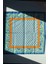 Geometrik Desenli Kiremit Bandana Fular 4