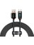 Display Hızlı Şarj Kablosu USB To Type-C 66W, 2m, Siyah 3