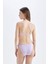 Regular Fit Desenli Bağcıklı Bikini Altı-Fall in Love C4424AX24HS 5