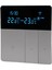 Dijital Termostat Büyük LCD Ekran Programlanabilir Gri App Uzaktan Kumanda Termostatı 3m Algılama Kablosu AC90V‑240V 16A Wıfı ile Elektrikli Isıtma (Yurt Dışından) 3